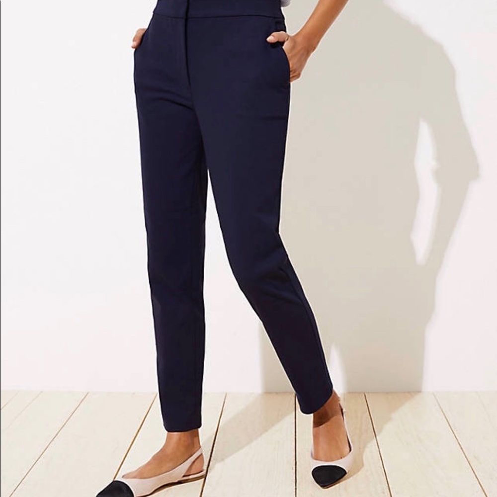Loft ankle slacks